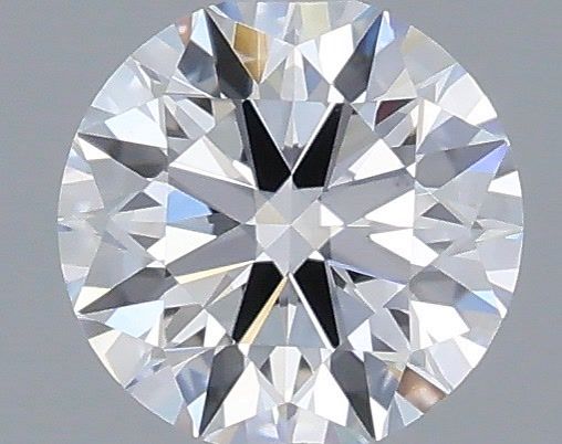 0.33 Carat Round Shaped, Ideal Cut, D Color, VVS2 Clarity, IGI Certified Lab Grown Diamond