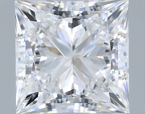 0.78 Carat Princess Shaped, Very Good Cut, D Color, VVS1 Clarity, IGI Certified Lab Grown Diamond
