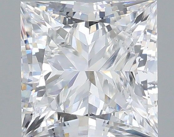 1.00 Carat Princess Shaped, Very Good Cut, E Color, VVS2 Clarity, IGI Certified Lab Grown Diamond