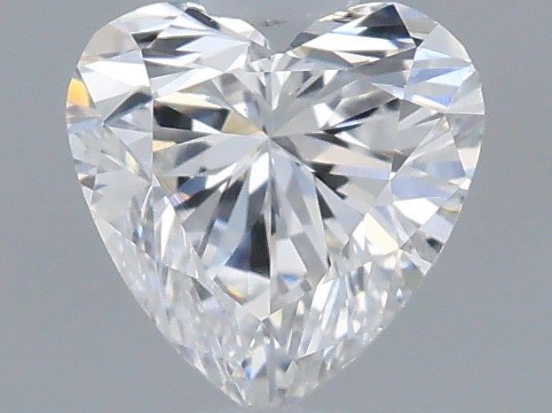 0.56 Carat Heart Shaped, Very Good Cut, D Color, VS1 Clarity, IGI Certified Lab Grown Diamond