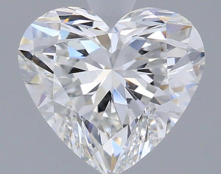 2.09 Carat Heart Shaped, Ideal Cut, E Color, VVS2 Clarity, IGI Certified Lab Grown Diamond