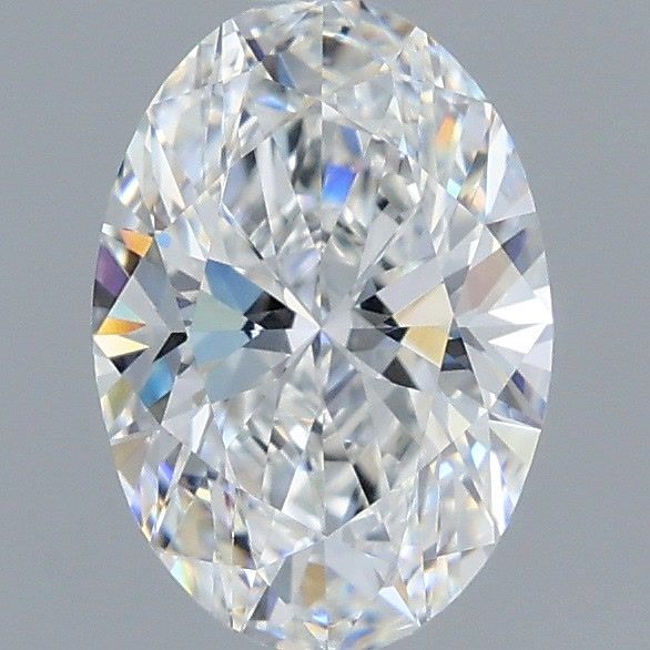 1.54 Carat Oval Shaped, Ideal Cut, E Color, VVS1 Clarity, IGI Certified Lab Grown Diamond