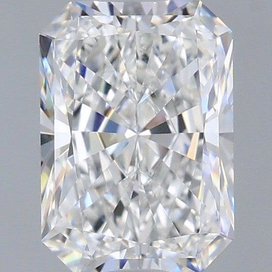 1.54 Carat Radiant Shaped, Very Good Cut, E Color, VVS1 Clarity, IGI Certified Lab Grown Diamond