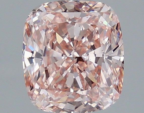 2.33 Carat Cushion Shaped, Very Good Cut, FANCY INTENSE PINK Color, VS1 Clarity, IGI Certified Lab Grown Diamond