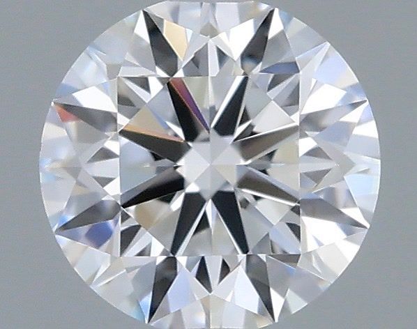 0.34 Carat Round Shaped, Ideal Cut, D Color, VVS2 Clarity, IGI Certified Lab Grown Diamond