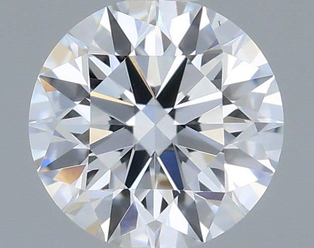 0.33 Carat Round Shaped, Ideal Cut, D Color, VS1 Clarity, IGI Certified Lab Grown Diamond