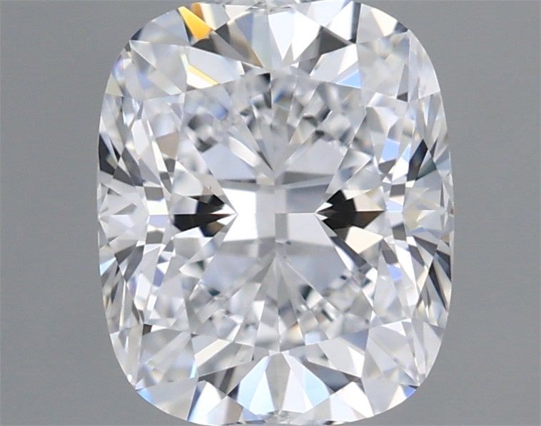 1.02 Carat Cushion Shaped, Ideal Cut, D Color, VVS2 Clarity, IGI Certified Lab Grown Diamond