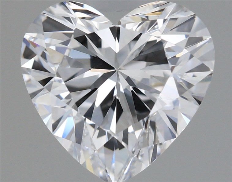 1.54 Carat Heart Shaped, Ideal Cut, D Color, VVS1 Clarity, IGI Certified Lab Grown Diamond