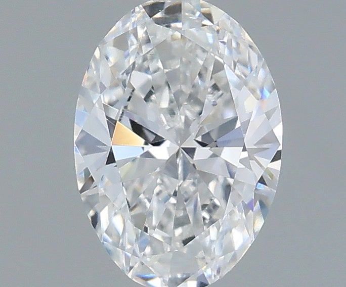 0.49 Carat Oval Shaped, Very Good Cut, D Color, VVS2 Clarity, IGI Certified Lab Grown Diamond