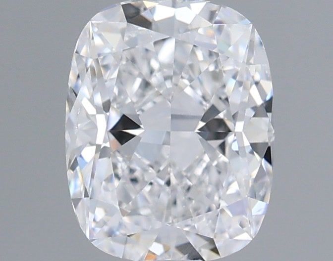 0.95 Carat Cushion Shaped, Ideal Cut, D Color, VS2 Clarity, IGI Certified Lab Grown Diamond