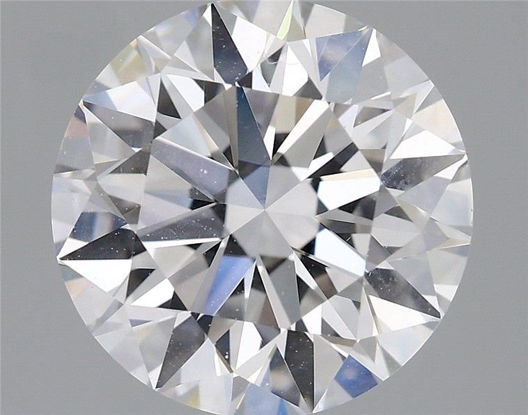 2.50 Carat Round Shaped, Ideal Cut, D Color, VS1 Clarity, IGI Certified Lab Grown Diamond