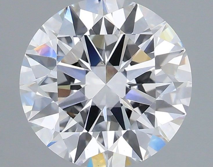 2.60 Carat Round Shaped, Excellent Cut, E Color, VS1 Clarity, IGI Certified Lab Grown Diamond