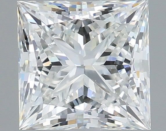1.10 Carat Princess Shaped, Very Good Cut, F Color, VS2 Clarity, IGI Certified Lab Grown Diamond