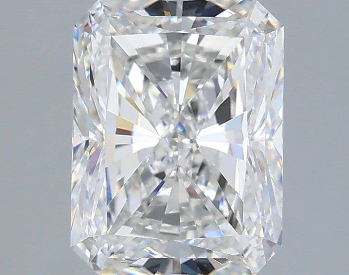 2.00 Carat Radiant Shaped, Ideal Cut, E Color, VS2 Clarity, IGI Certified Lab Grown Diamond