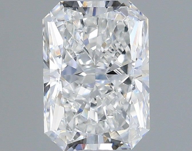 0.53 Carat Radiant Shaped, Very Good Cut, D Color, VVS1 Clarity, IGI Certified Lab Grown Diamond
