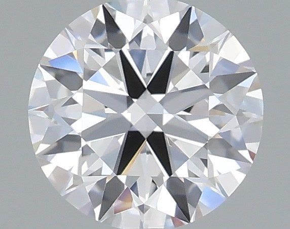 1.08 Carat Round Shaped, Ideal Cut, D Color, VVS2 Clarity, IGI Certified Lab Grown Diamond