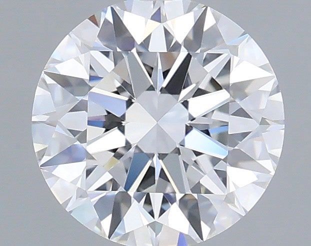 1.39 Carat Round Shaped, Ideal Cut, D Color, VVS2 Clarity, IGI Certified Lab Grown Diamond