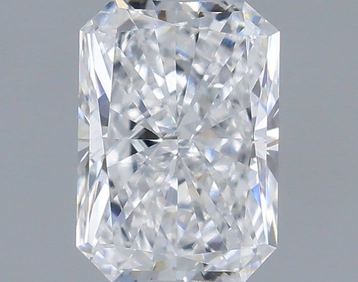 0.53 Carat Radiant Shaped, Very Good Cut, D Color, VVS1 Clarity, IGI Certified Lab Grown Diamond
