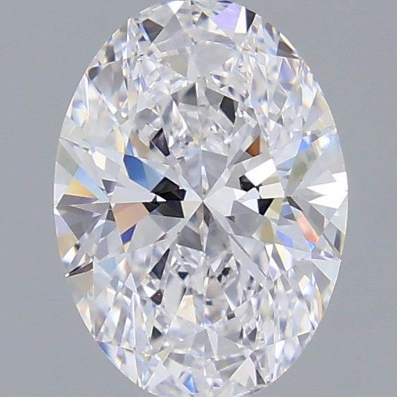 1.61 Carat Oval Shaped, Very Good Cut, D Color, VVS1 Clarity, IGI Certified Lab Grown Diamond