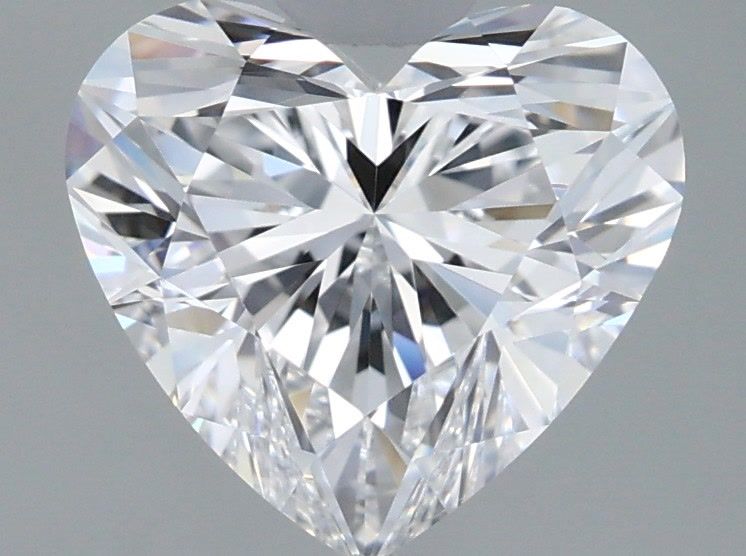 1.92 Carat Heart Shaped, Ideal Cut, D Color, VVS2 Clarity, IGI Certified Lab Grown Diamond