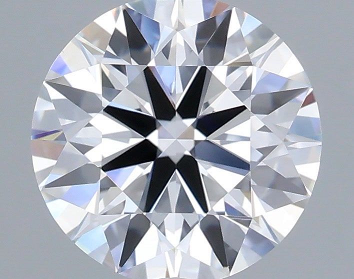 1.34 Carat Round Shaped, Ideal Cut, D Color, VVS2 Clarity, IGI Certified Lab Grown Diamond