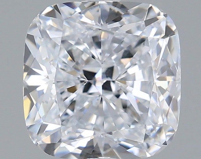 1.55 Carat Cushion Shaped, Very Good Cut, D Color, VVS2 Clarity, IGI Certified Lab Grown Diamond