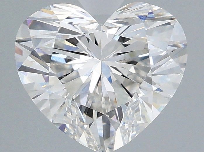 2.04 Carat Heart Shaped, Ideal Cut, F Color, VS1 Clarity, IGI Certified Lab Grown Diamond