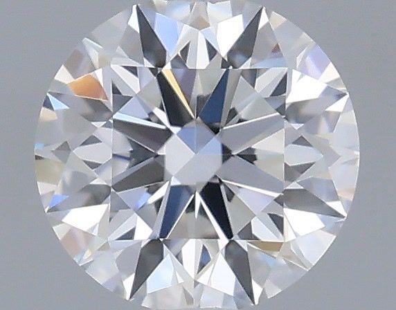 0.33 Carat Round Shaped, Ideal Cut, D Color, VVS2 Clarity, IGI Certified Lab Grown Diamond