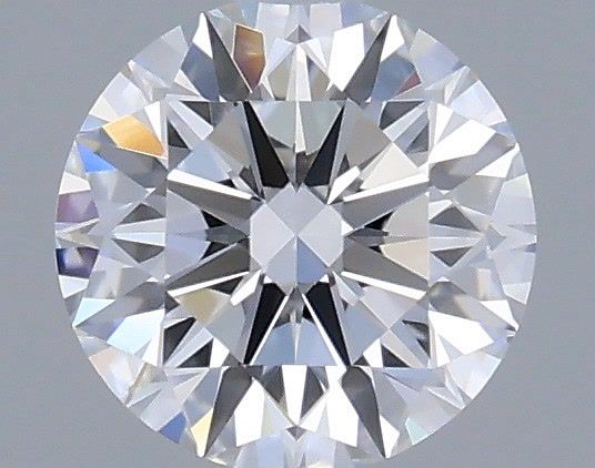 0.34 Carat Round Shaped, Ideal Cut, D Color, VVS2 Clarity, IGI Certified Lab Grown Diamond