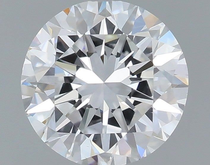 1.10 Carat Round Shaped, Very Good Cut, D Color, VS1 Clarity, IGI Certified Lab Grown Diamond