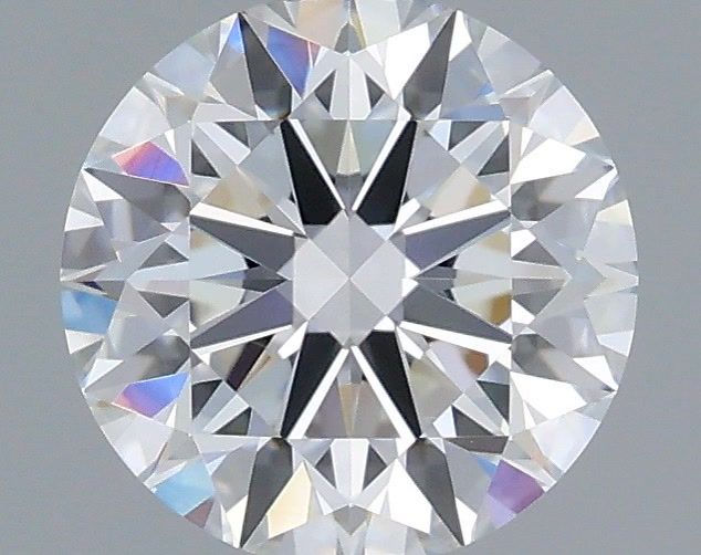 1.36 Carat Round Shaped, Excellent Cut, D Color, VVS2 Clarity, IGI Certified Lab Grown Diamond