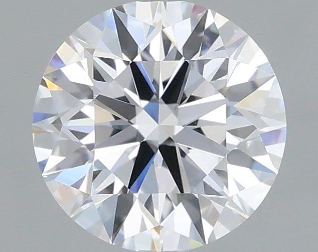 1.09 Carat Round Shaped, Ideal Cut, D Color, VS2 Clarity, IGI Certified Lab Grown Diamond