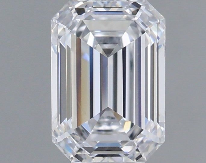 1.01 Carat Emerald Shaped, Ideal Cut, D Color, VS2 Clarity, IGI Certified Lab Grown Diamond
