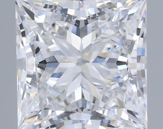 1.08 Carat Princess Shaped, Very Good Cut, D Color, VS1 Clarity, IGI Certified Lab Grown Diamond