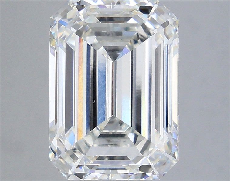 5.06 Carat Emerald Shaped, Ideal Cut, G Color, VS2 Clarity, IGI Certified Lab Grown Diamond