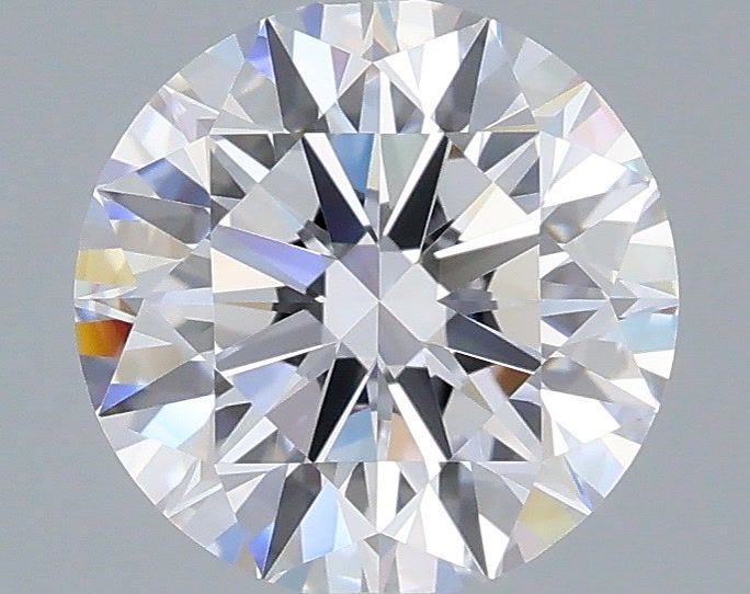 2.13 Carat Round Shaped, Ideal Cut, D Color, VVS2 Clarity, IGI Certified Lab Grown Diamond