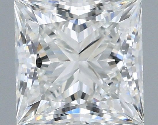 1.03 Carat Princess Shaped, Ideal Cut, E Color, VVS1 Clarity, IGI Certified Lab Grown Diamond