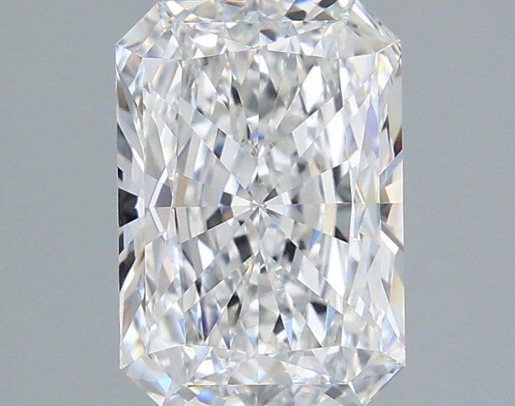 2.09 Carat Radiant Shaped, Ideal Cut, E Color, VVS2 Clarity, IGI Certified Lab Grown Diamond