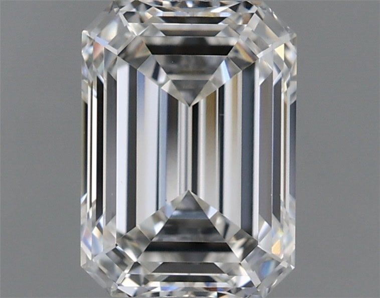 1.59 Carat Emerald Shaped, Ideal Cut, G Color, VS1 Clarity, IGI Certified Lab Grown Diamond