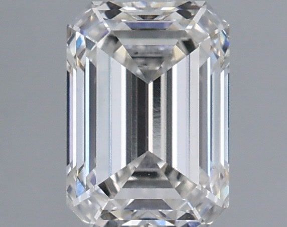 1.07 Carat Emerald Shaped, Ideal Cut, G Color, VS1 Clarity, IGI Certified Lab Grown Diamond