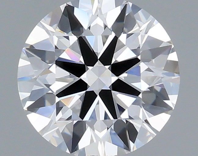 1.36 Carat Round Shaped, Ideal Cut, D Color, VVS2 Clarity, IGI Certified Lab Grown Diamond