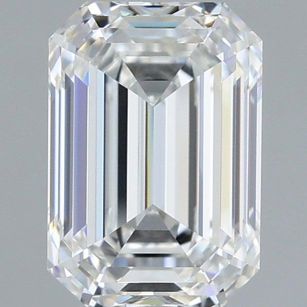 1.58 Carat Emerald Shaped, Very Good Cut, E Color, VVS1 Clarity, IGI Certified Lab Grown Diamond