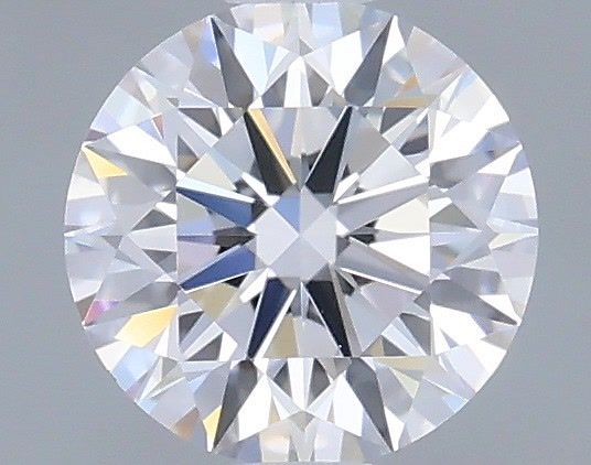 0.34 Carat Round Shaped, Ideal Cut, D Color, VVS2 Clarity, IGI Certified Lab Grown Diamond