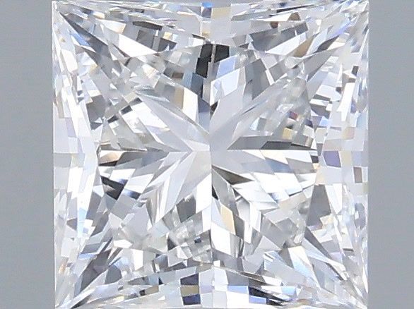 1.30 Carat Princess Shaped, Very Good Cut, D Color, VS1 Clarity, IGI Certified Lab Grown Diamond