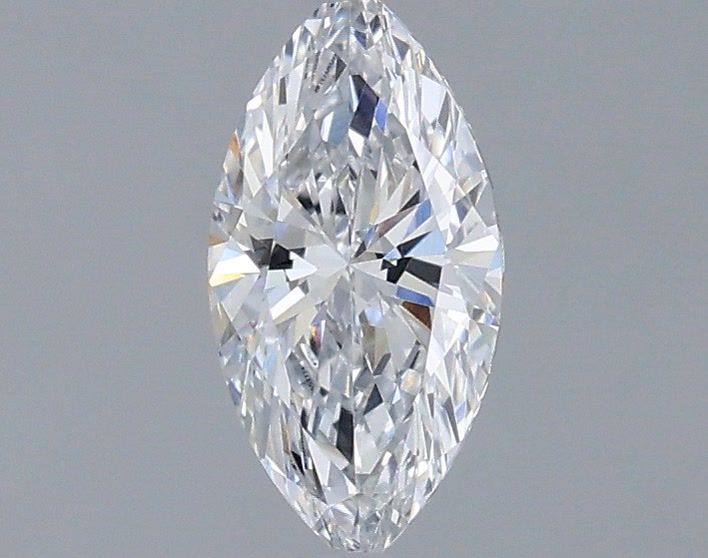 0.55 Carat Marquise Shaped, Very Good Cut, D Color, VVS2 Clarity, IGI Certified Lab Grown Diamond