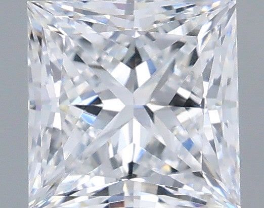 0.76 Carat Princess Shaped, Very Good Cut, D Color, VVS1 Clarity, IGI Certified Lab Grown Diamond