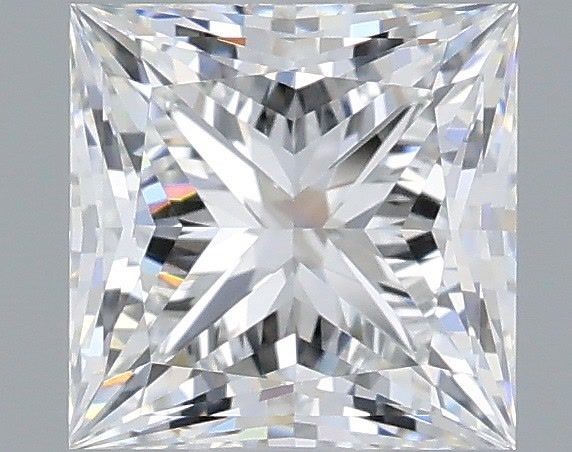 1.05 Carat Princess Shaped, Very Good Cut, E Color, VVS1 Clarity, IGI Certified Lab Grown Diamond