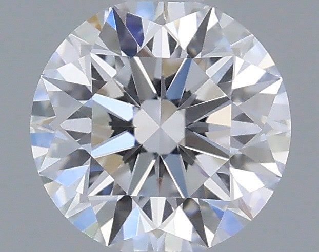 0.34 Carat Round Shaped, Ideal Cut, D Color, VVS2 Clarity, IGI Certified Lab Grown Diamond
