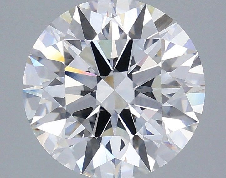 3.05 Carat Round Shaped, Ideal Cut, E Color, VVS2 Clarity, IGI Certified Lab Grown Diamond