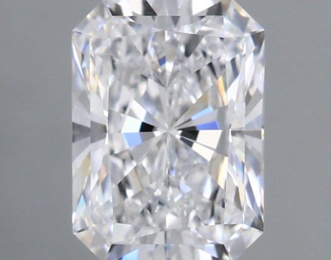1.01 Carat Radiant Shaped, Ideal Cut, D Color, IF Clarity, IGI Certified Lab Grown Diamond